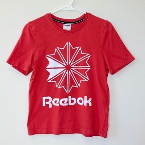 Reebok Women's Classic Graphic Pink T-shirt, XS